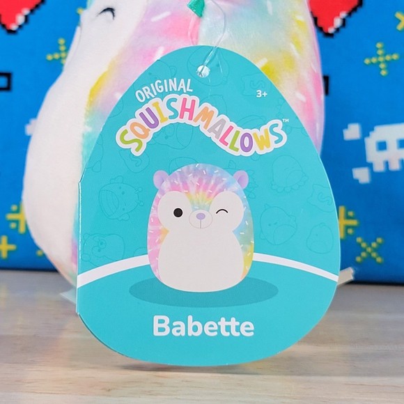 Squishmallow Babette the Hedgehog 5" UltraSoft Stuffed Animal Toy Plush NWT - Picture 10 of 12